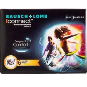 Bausch & Lomb I Iconnect Lenses Monthly Disposable 6 Pack